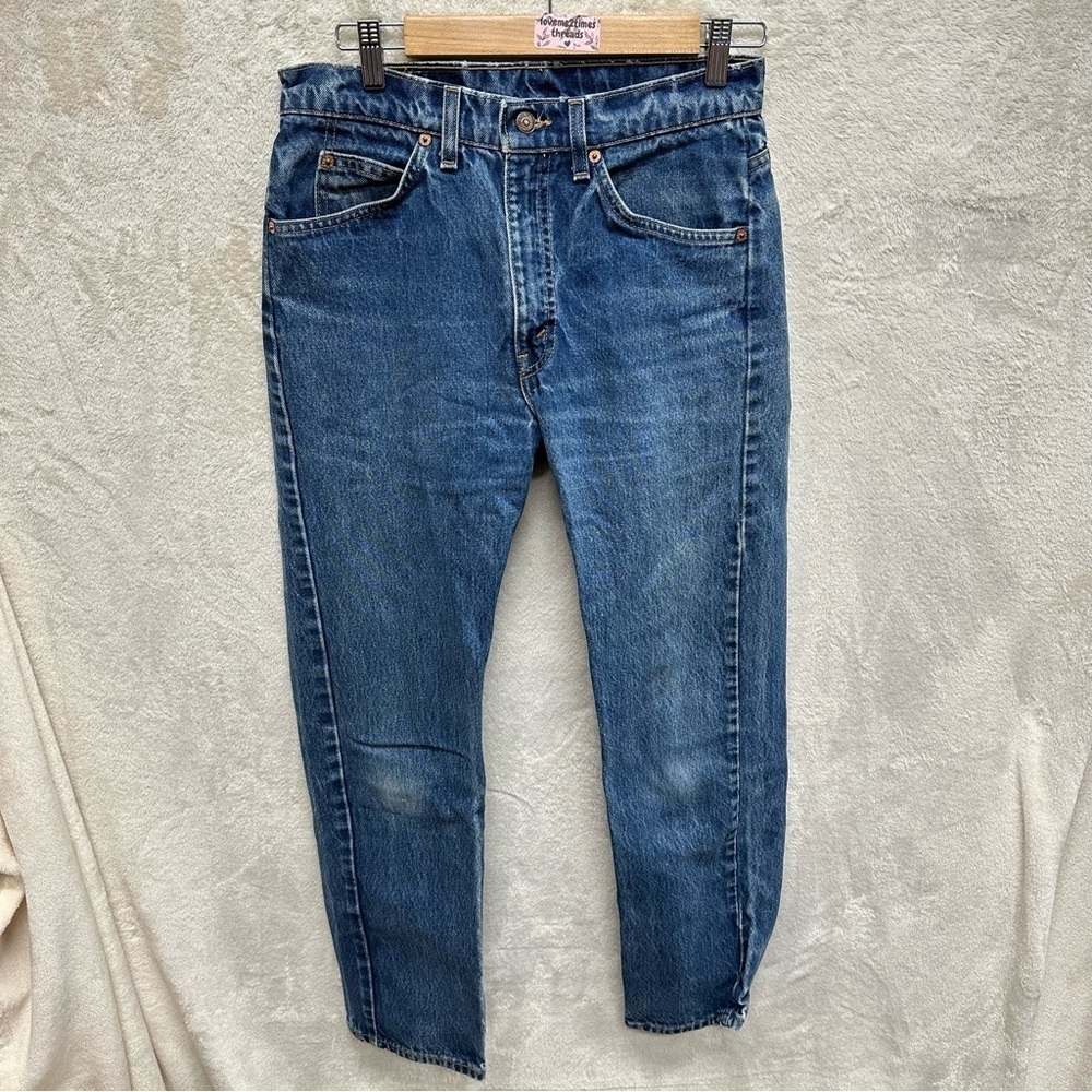 Levi’s Vintage 505 regular fit 1970s Orange tag natural distressing men’s 31/30